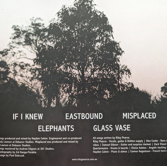 Riley Pierce Eastbound Vinyl Record - Picture 3 of 4